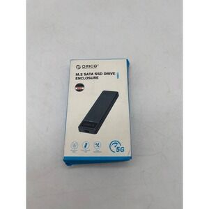 ORICO M.2 SATA SSD Enclosure Portable Aluminum Alloy Black USB 3.1 Type C 5Gbps